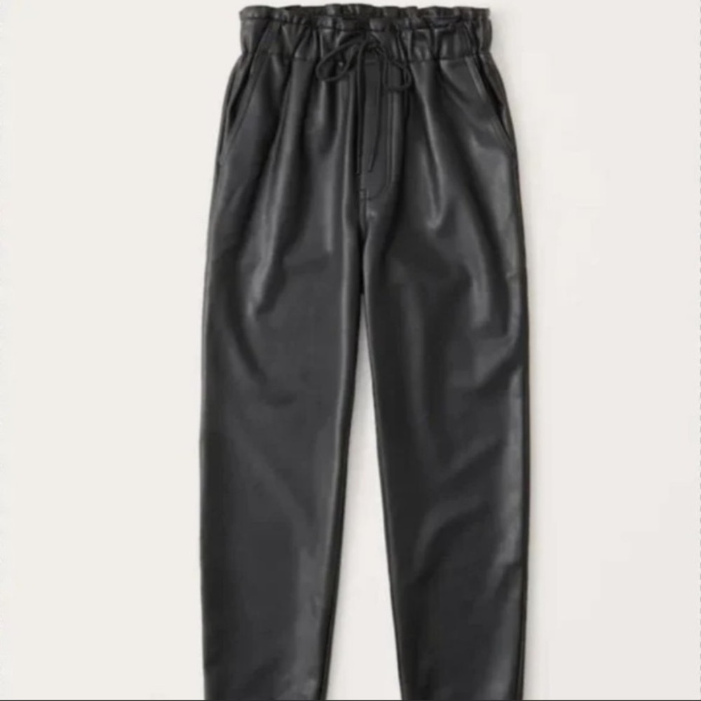 Abercrombie leather pants